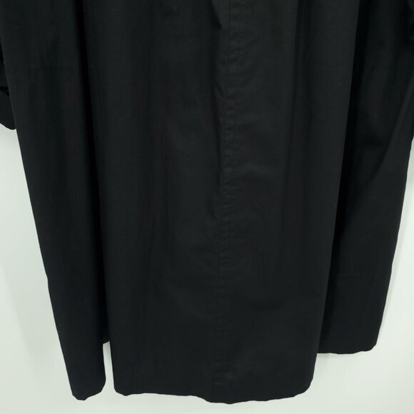 VTG YSL Variations Cotton Babydoll/Swing/Trapeze Dress FR 40/US 10 Black - Picture 8 of 12